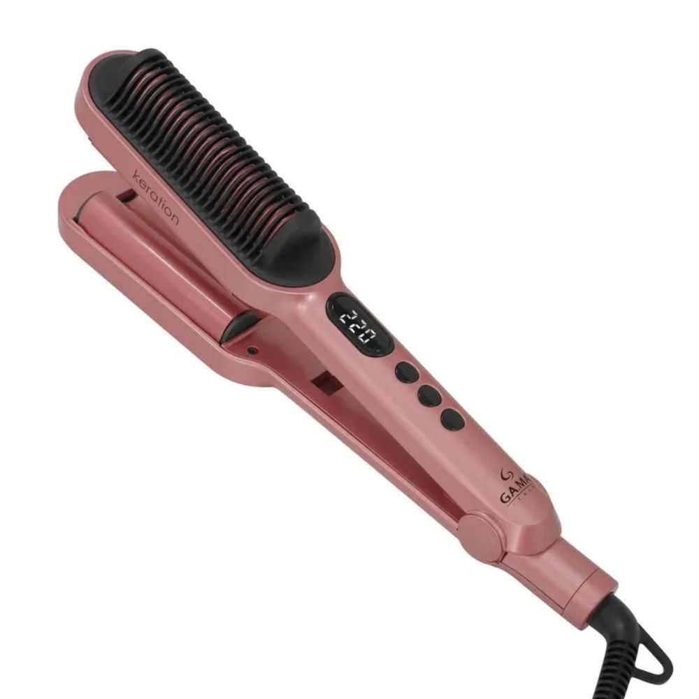 Prancha Modeladora GA.MA Waver &amp; Brush Keration Bivolt