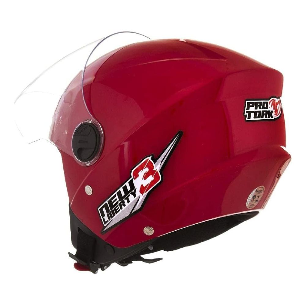 Capacete Moto Pro Tork New Liberty Three Vermelho 58