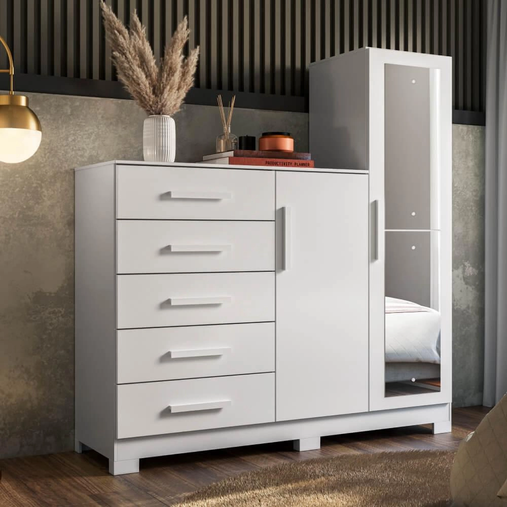 Cômoda Albatroz New Master Branco