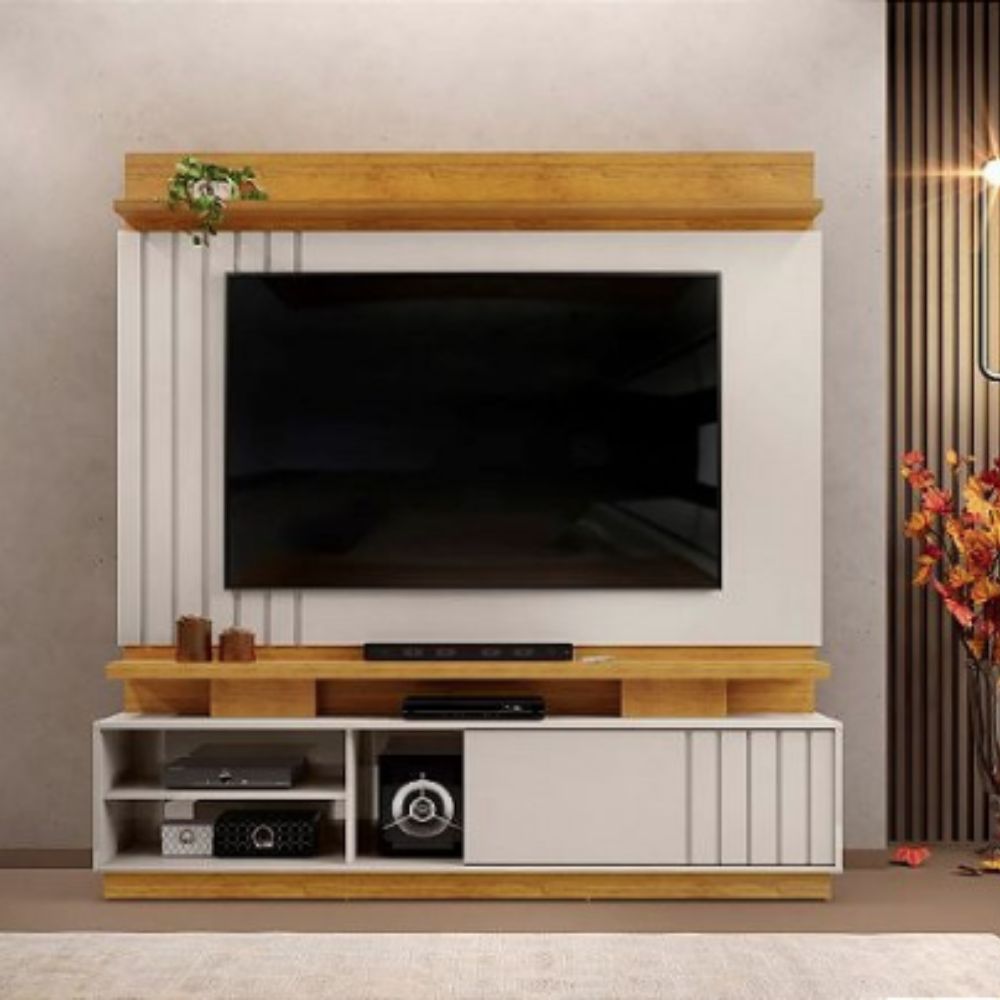 Estante Home DJ Móveis Detroid Cedro/Bali