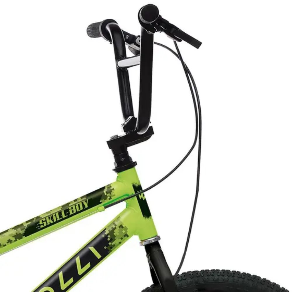 Bicicleta Max Boy Aro 20 Colli Freio V-Brake Amarelo Neon