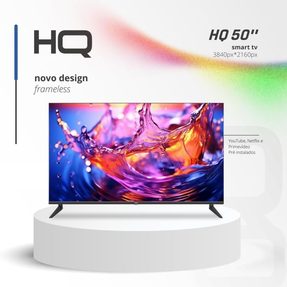 SMART TV HQ SCREEN 50'' ANDROID WIFI/BT