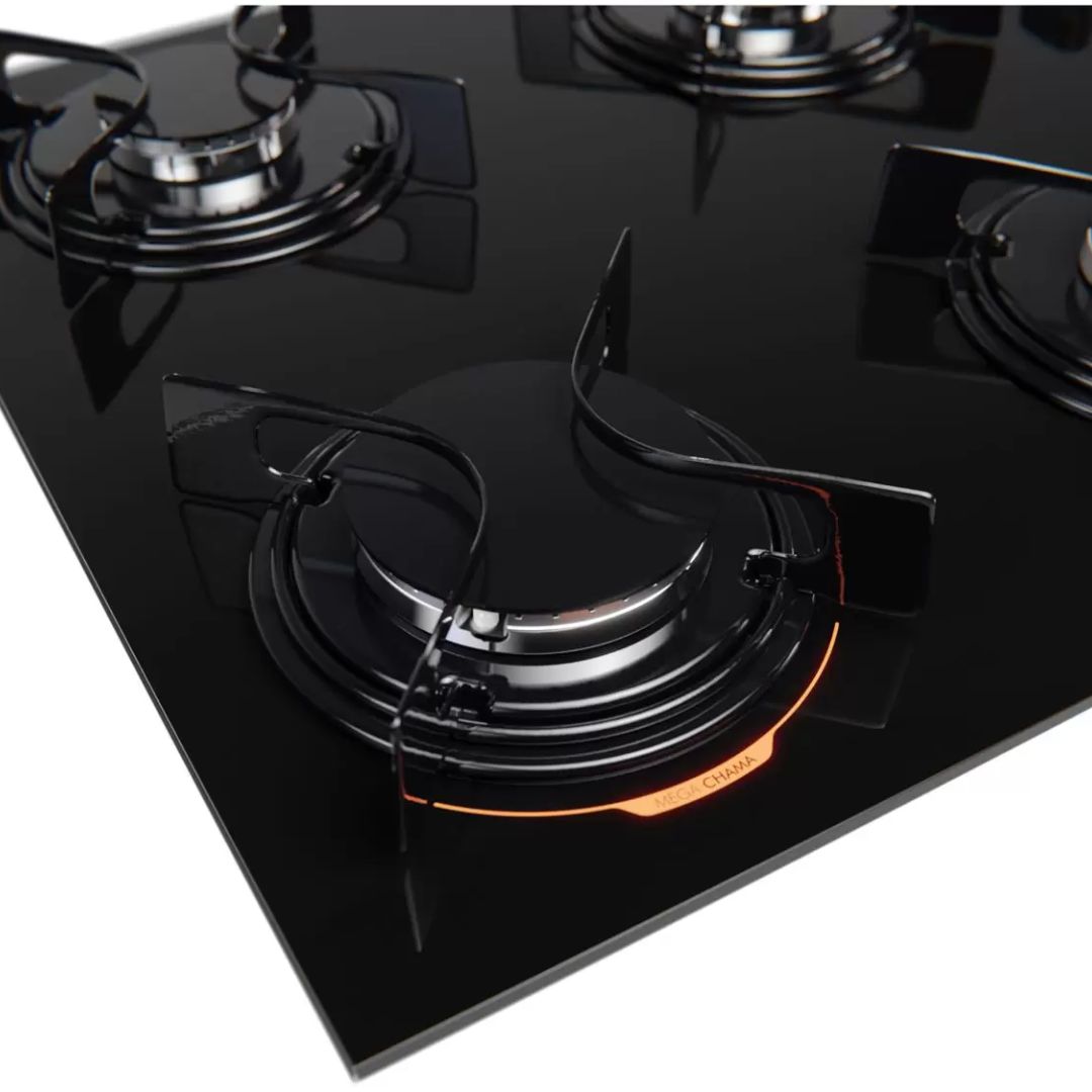 Cooktop Atlas Utop 4 Bocas Preto