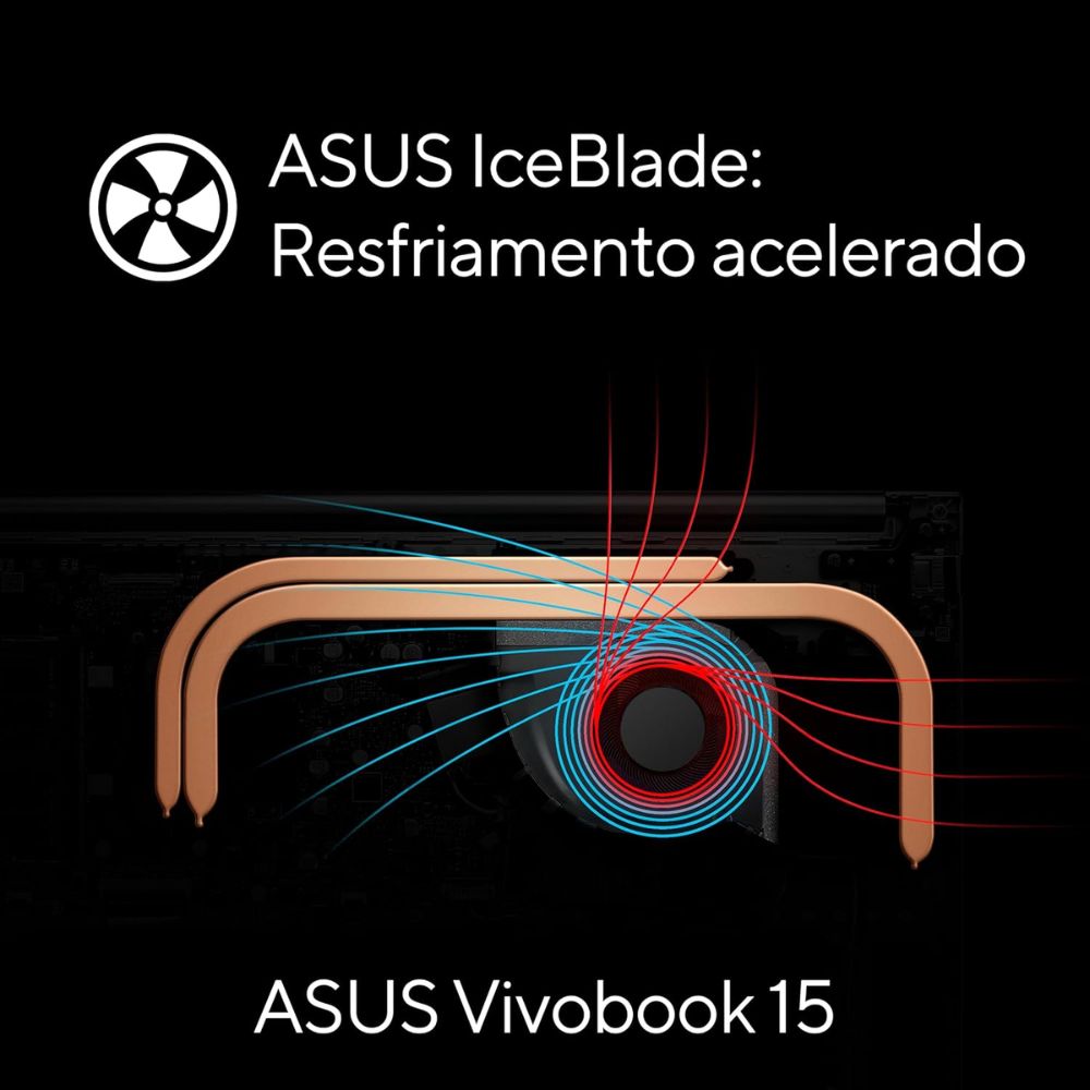 Notebook Asus X1502ZA-EJ1764W Core i3 256GB 4GB Win 11 Prata