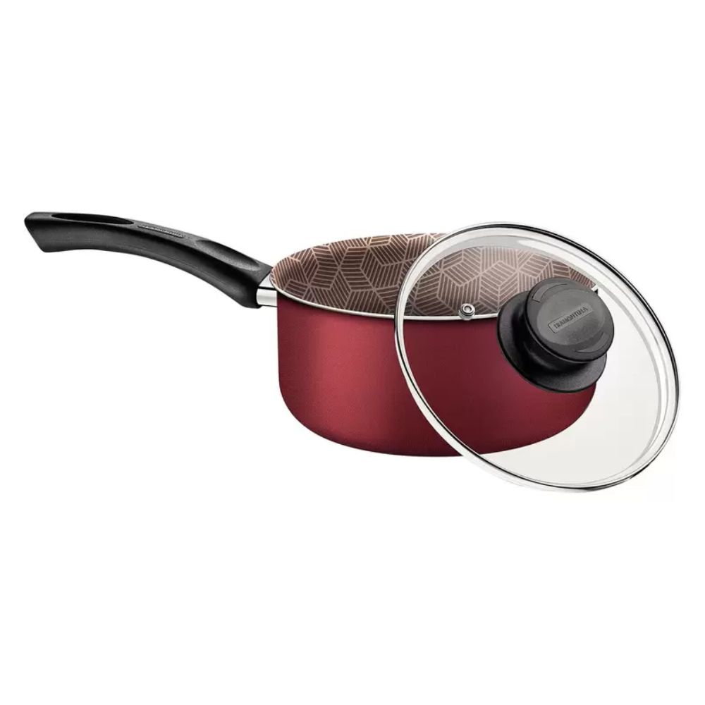 Panela Tramontina Paris Antiaderente de Alumínio Vermelho 22cm