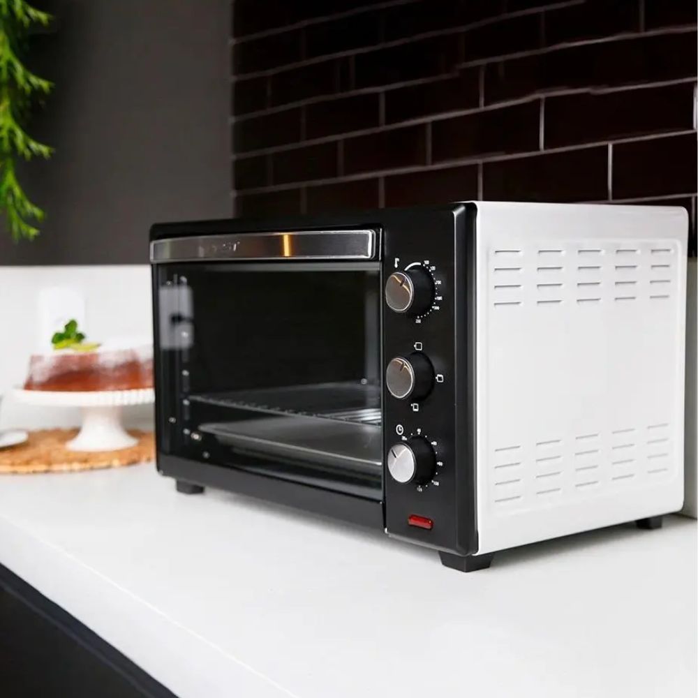 Forno Elétrico Best 60 Litros Plus Preto e Branco
