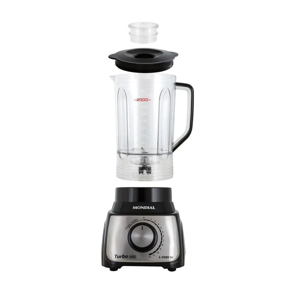 Liquidificador Mondial 1000W L-1100-BI Preto