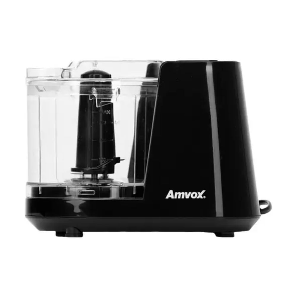 Mini processador Amvox APR1001 350ml com 100W Preto
