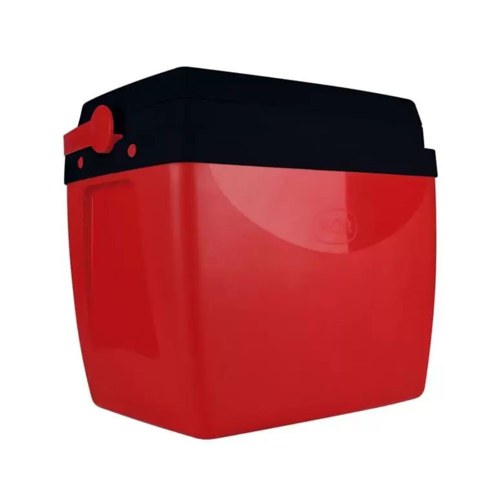Caixa Térmica 26L Vermelho com Preto MOR
