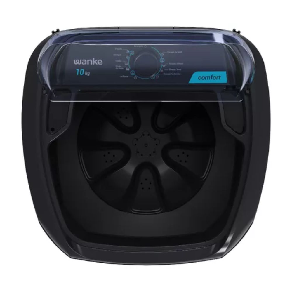 Lavadora Wanke Comfort LWBE100T 10 Kg Black