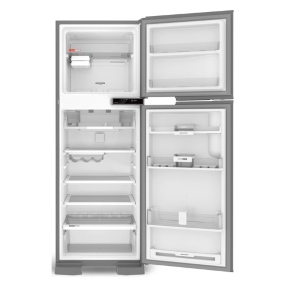 Refrigerador Brastemp Duplex 375 Litros BRM44HKBNA Inox