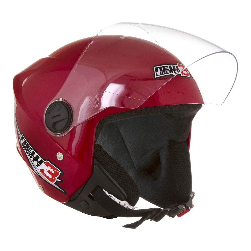 Capacete Protork Liberty 3 New Cap-489vm Tam 58 Vermelho