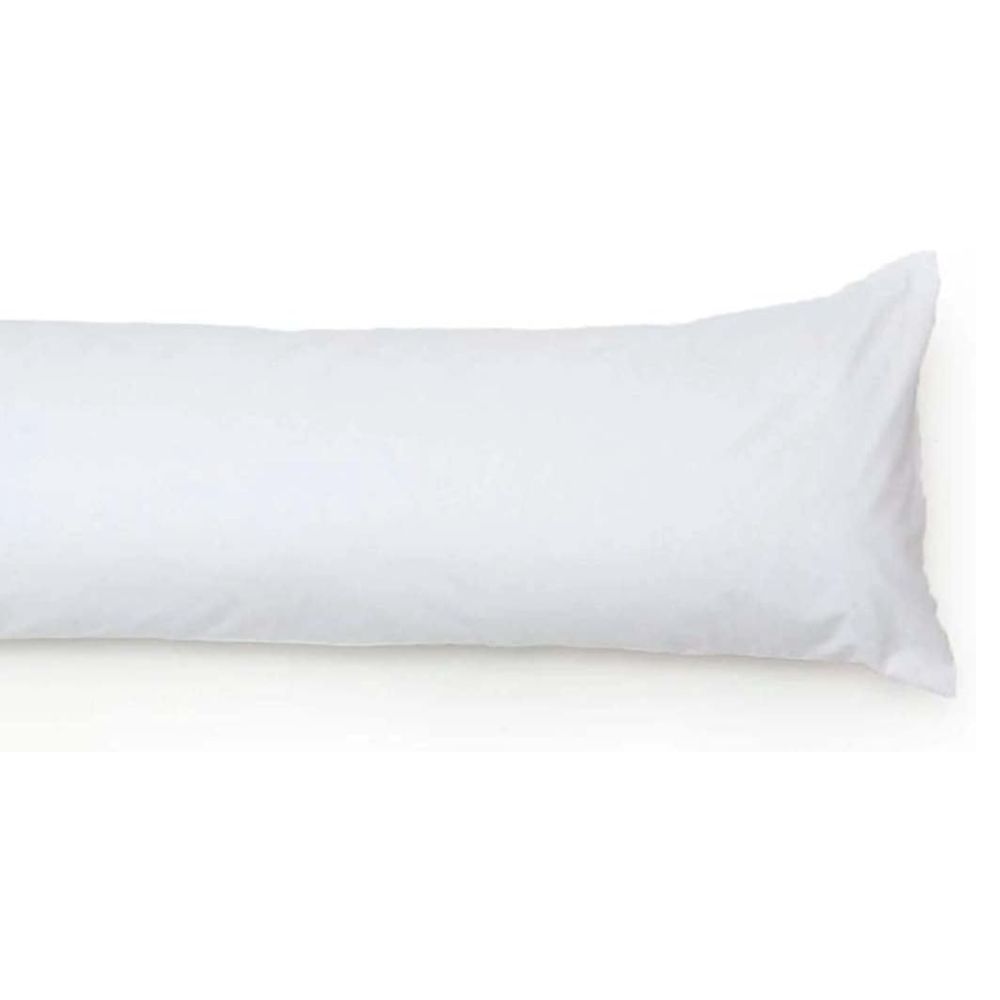 Fronha Body Pillow Toque Acetinado 40cm x 130cm Altenburg Branco