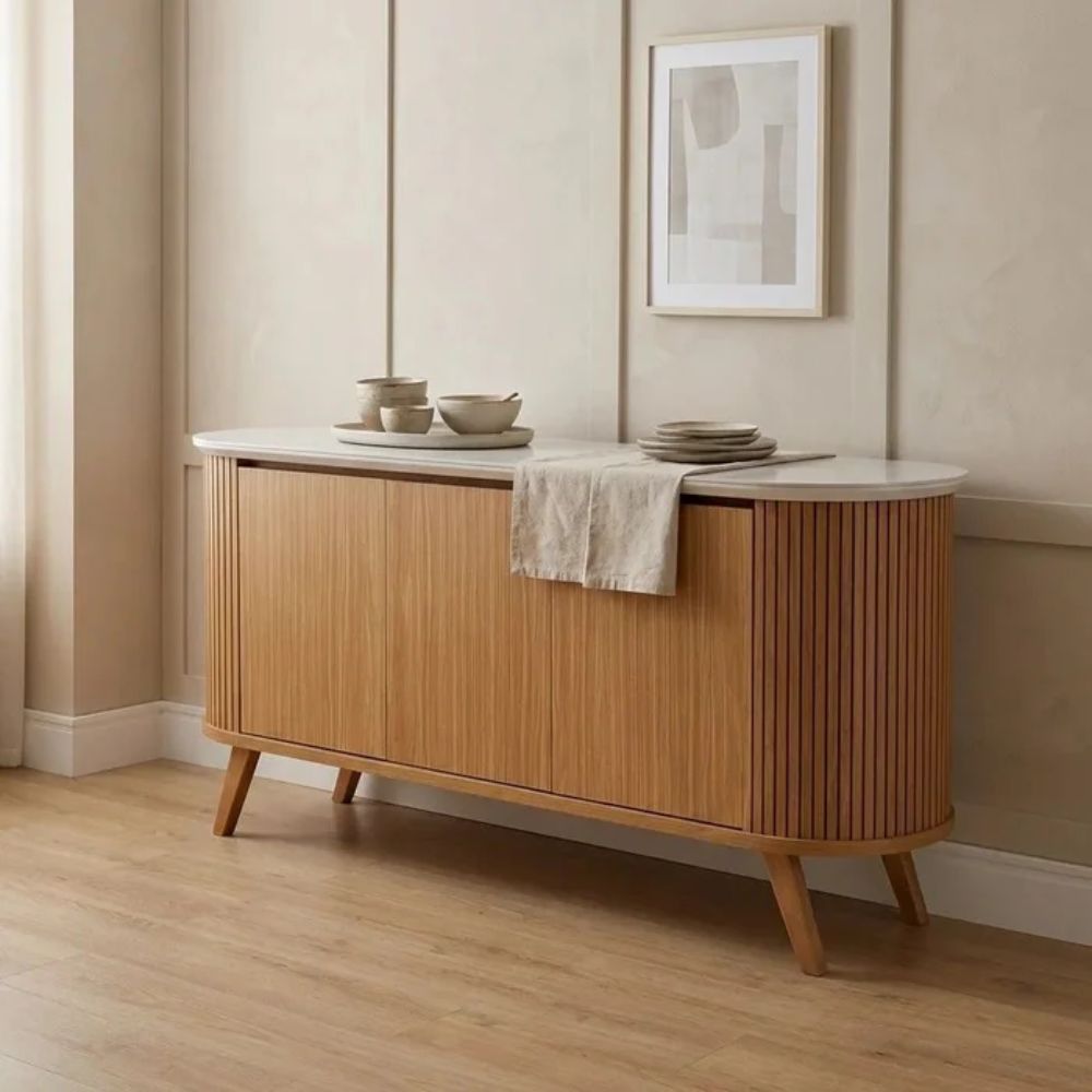 Buffet Luna 3 Portas Ripado LJ – OFF