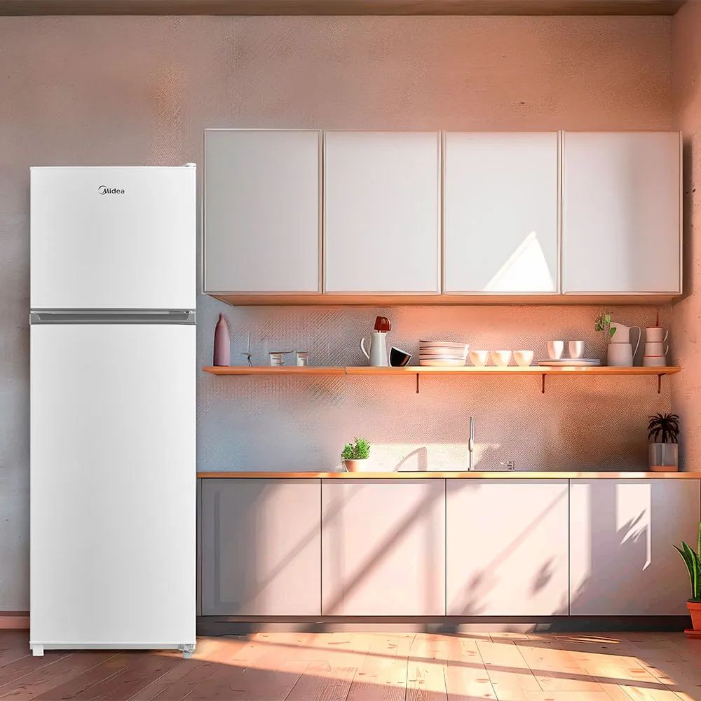 Geladeira Duplex Midea Cycle Defrost 294L Branca
