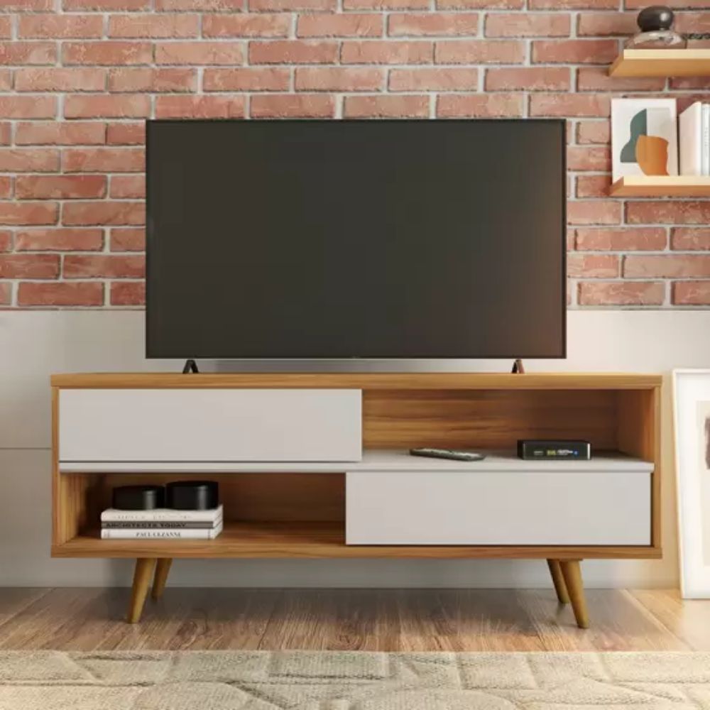 Rack para TV até 50 Polegadas 2 Portas NT 1180 Notável Móveis