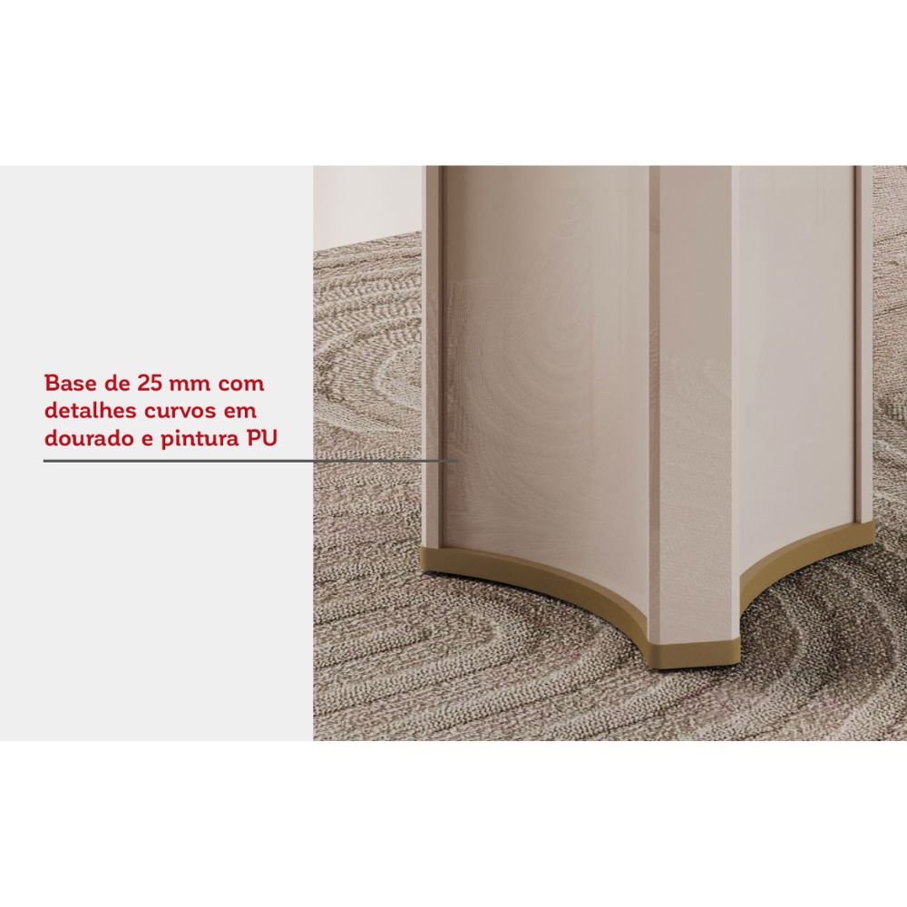 Mesa Liz 2180x1080 mm tampo orgânico