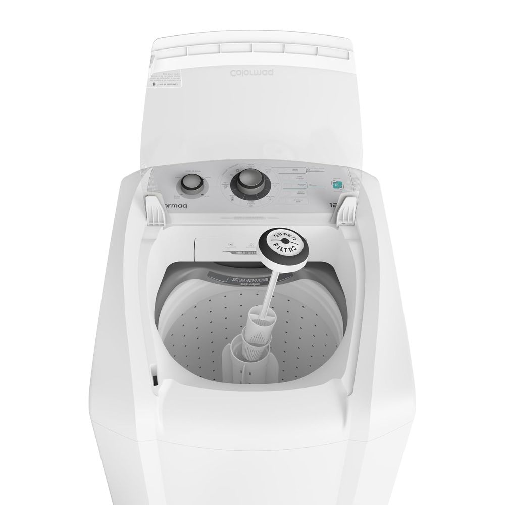 Lavadora Colormaq LCA 12kg Branca