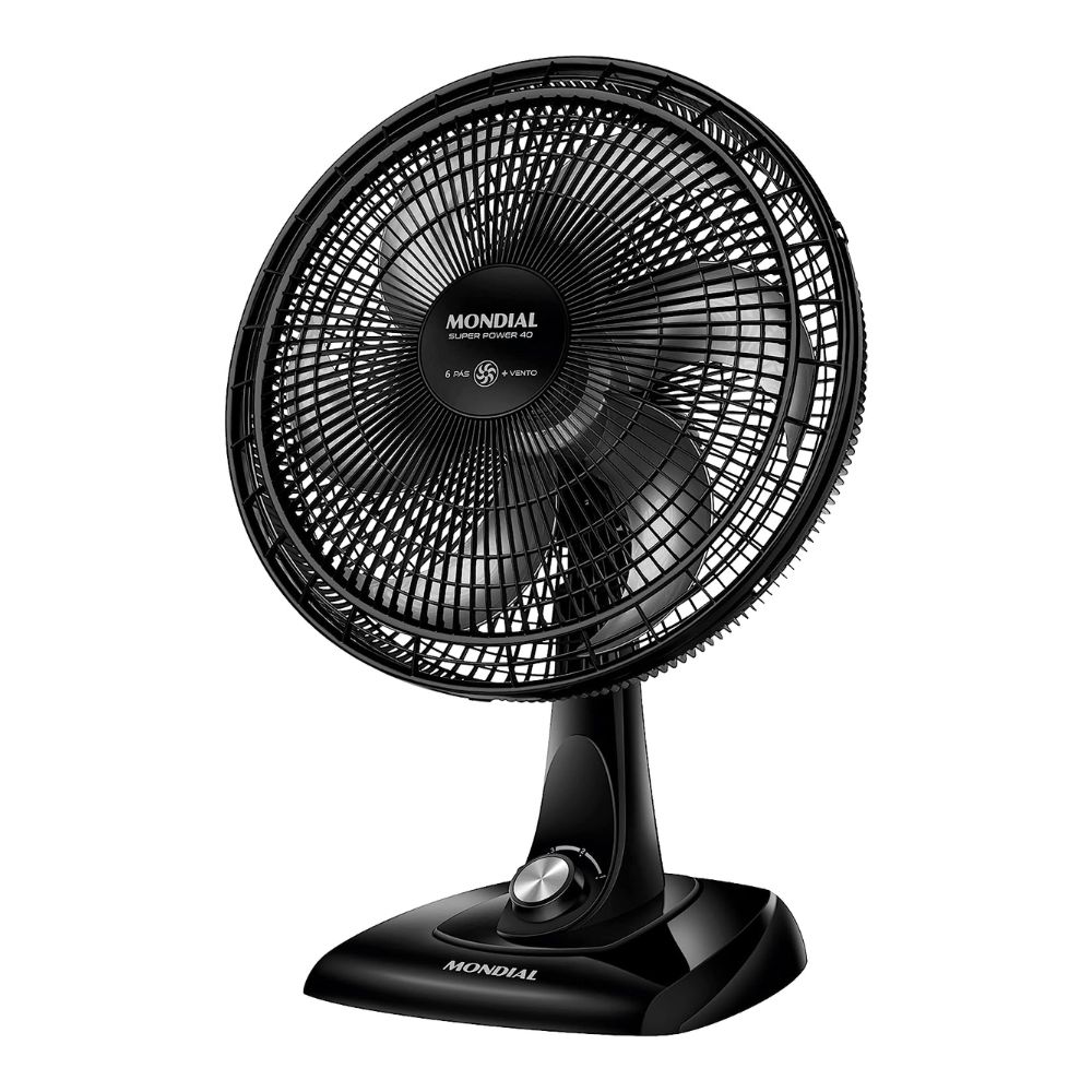 Ventilador Mondial 40cm Super Power VSP-40-B 6 Pas 40W