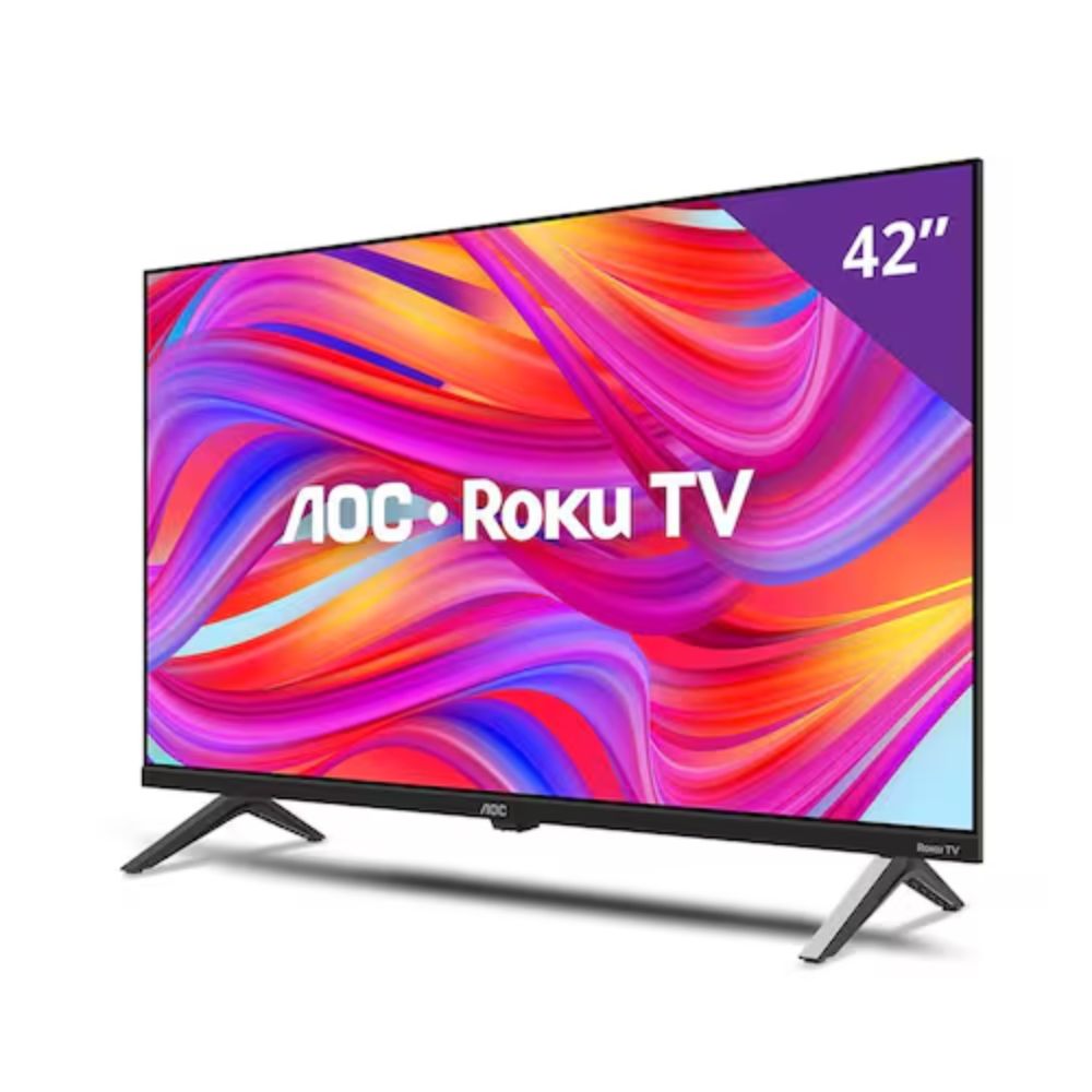 Smart TV AOC 42 Polegadas LED Roku 42S5045/78G Full HD Wi-Fi