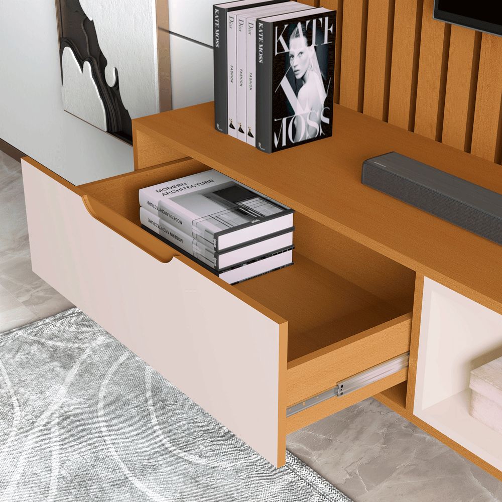 Home Bechara Ripado JB Tucumã 1,8 Luxo Nature/Off White