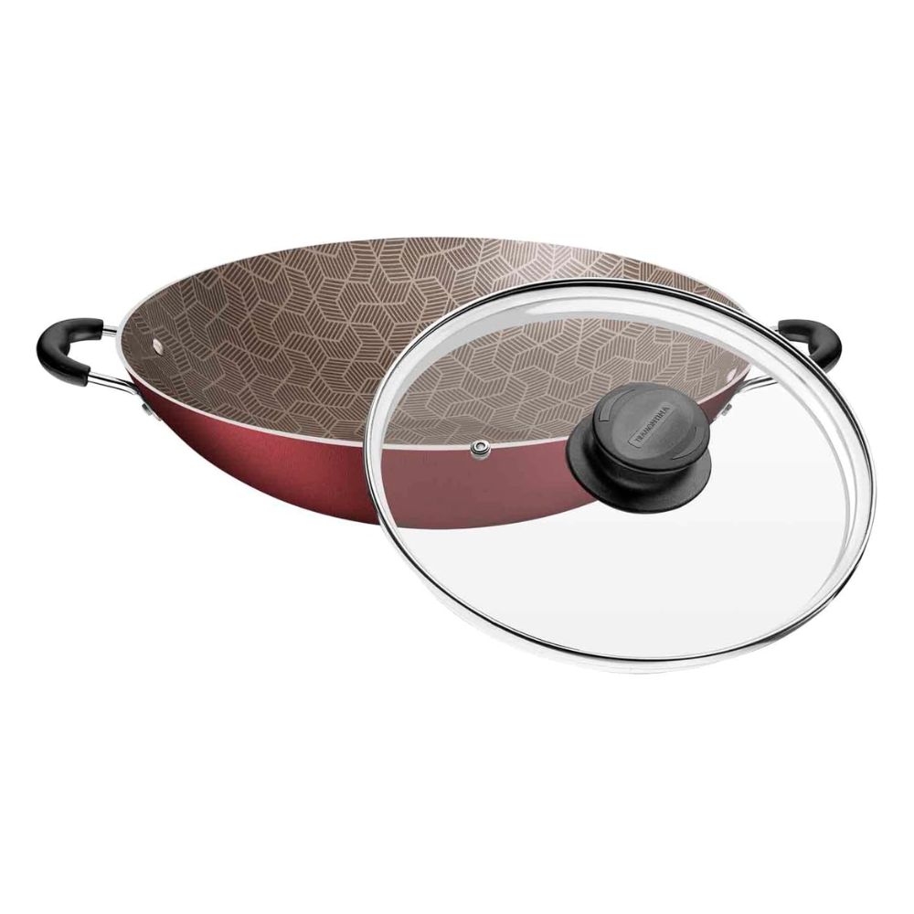 Panela Wok Tramontina 32cm 4,4 Litros Paris Vermelho 28545732