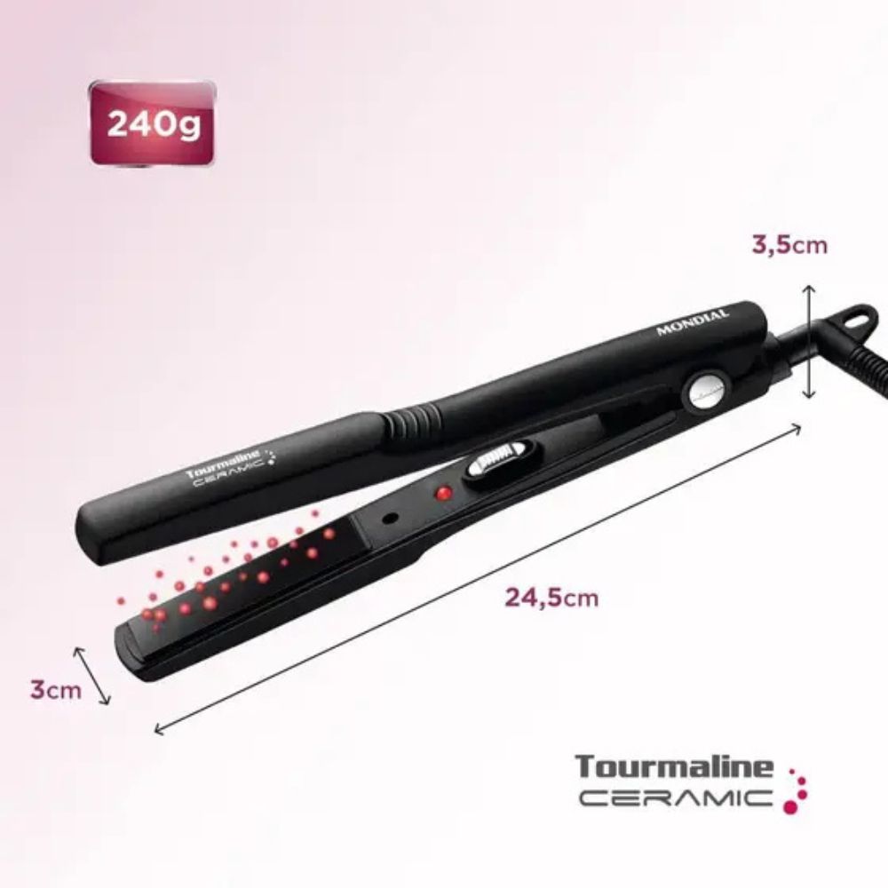 Prancha Alisadora Mondial P-15 Bivolt