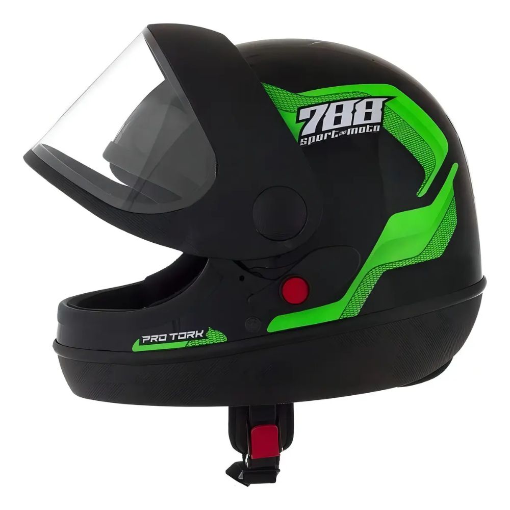 Capacete Fechado Pro Tork Sport Moto 788 Varias Cores Tam.58
