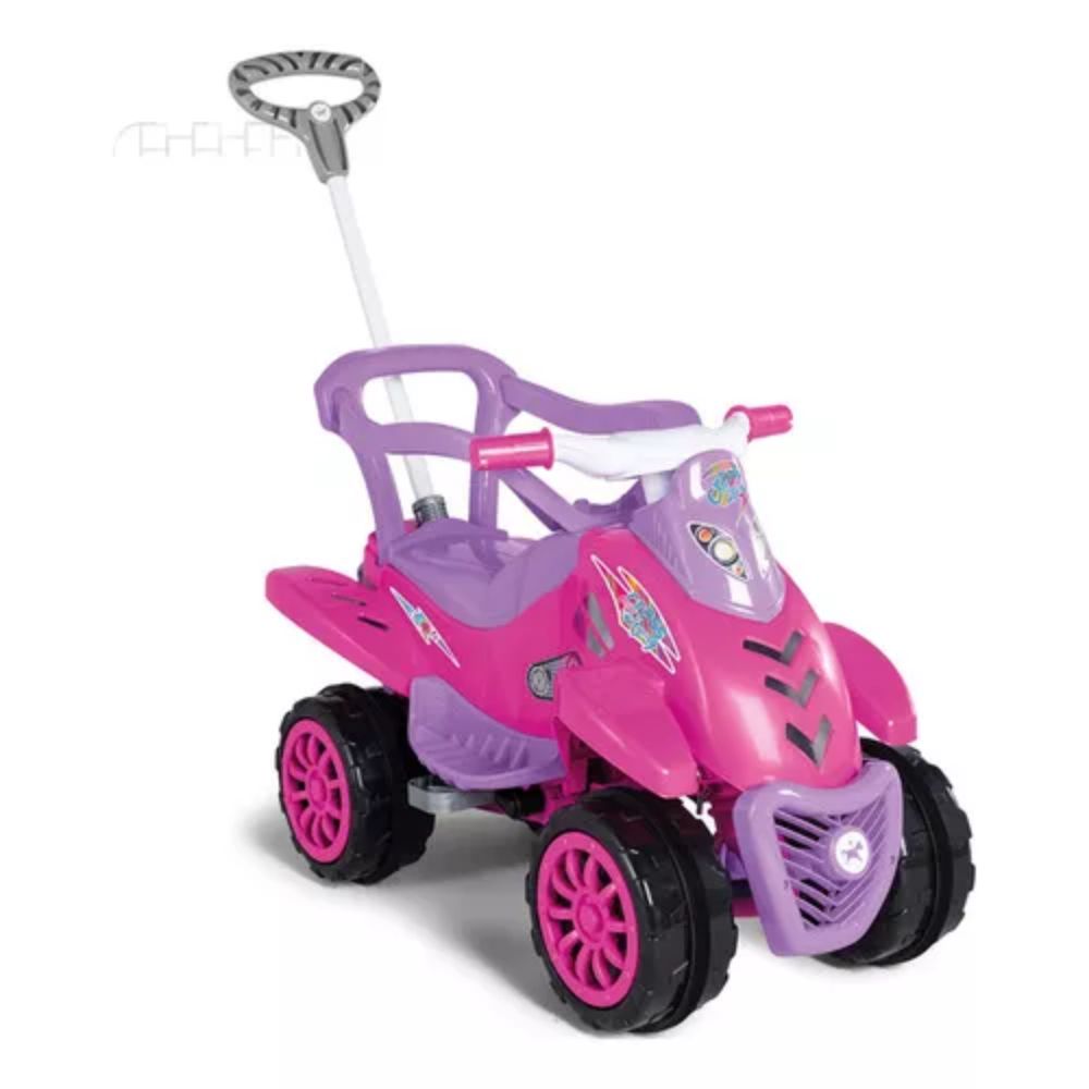 Quadriciclo Infantil Calesita Cross Legacy Pink