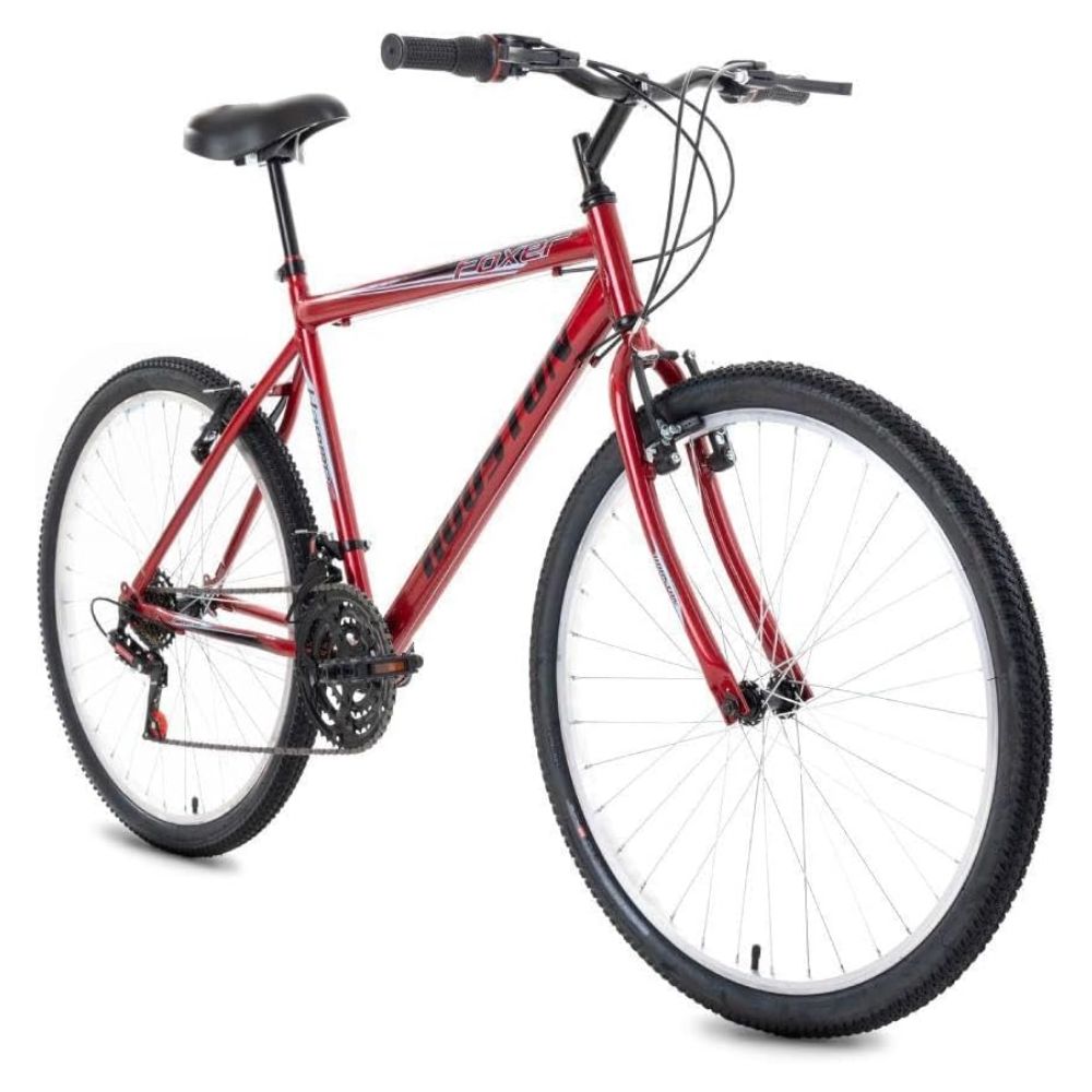 Bicicleta Houston Foxer Hammer Aro 26 Aço Carbono 21 Marchas Vermelha