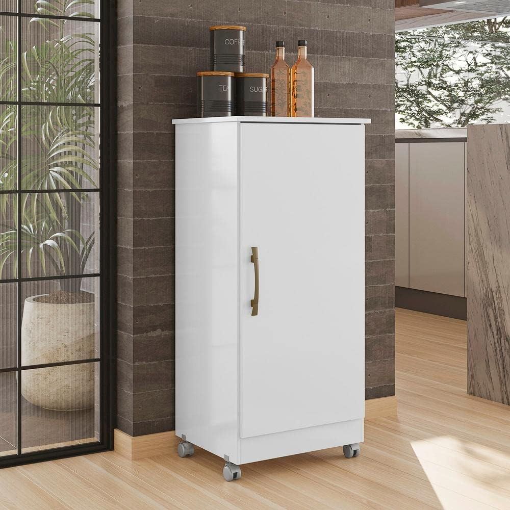 Armário Multiuso Organizador Moval Lirio Branco