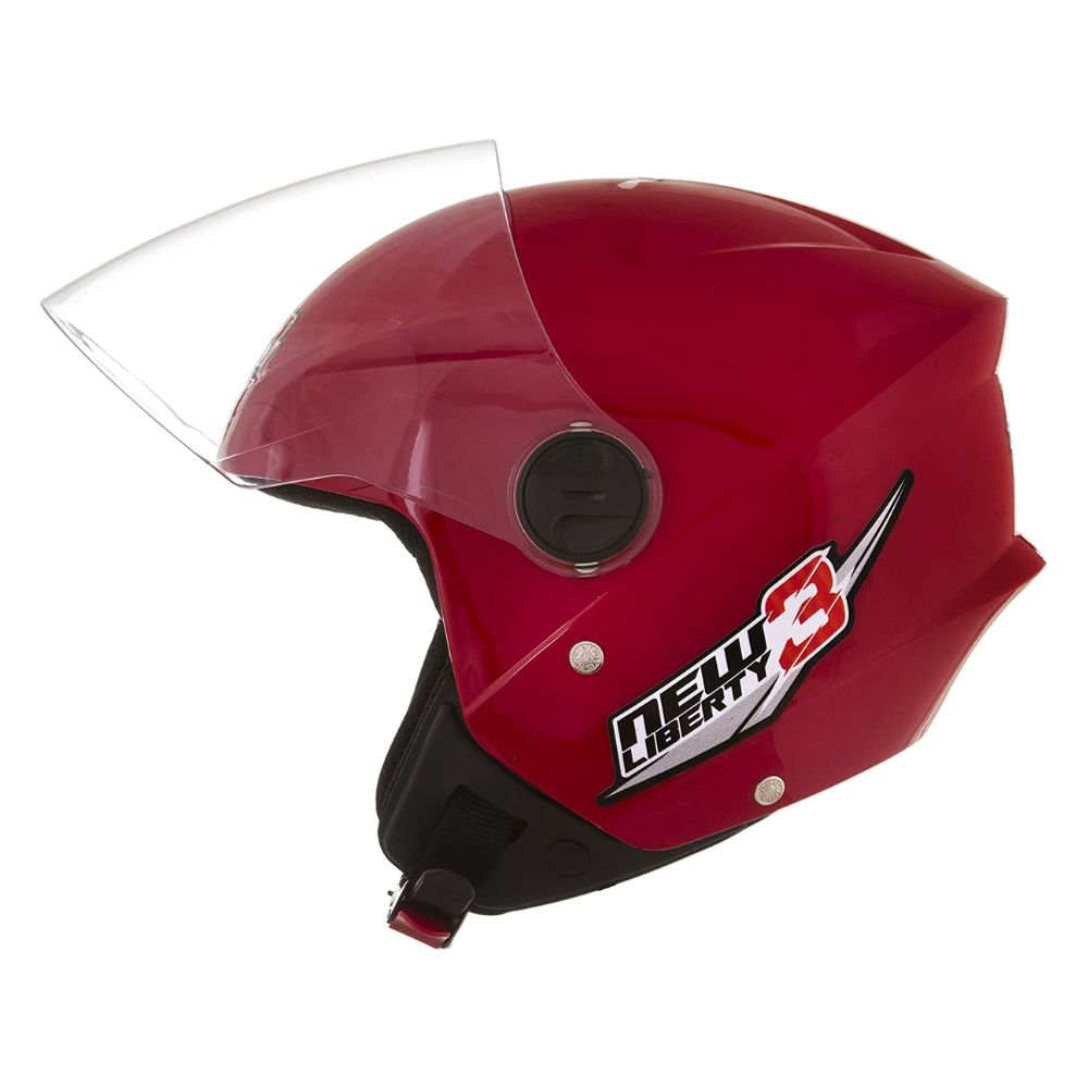 Capacete Protork Liberty 3 New Cap-489vm Tam 58 Vermelho