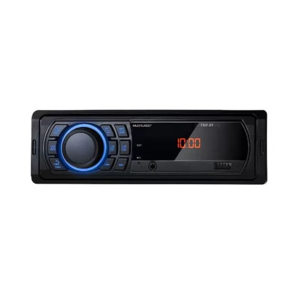 Rádio Auto. Multilaser P3344 Trip BT MP3/FM/USB/AUX 4x25W RMS