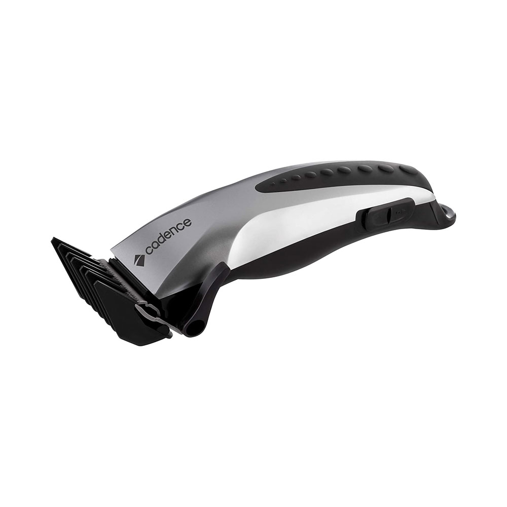 Máquina de Cortar Cabelo Cadence Cinza 220V + Acessórios