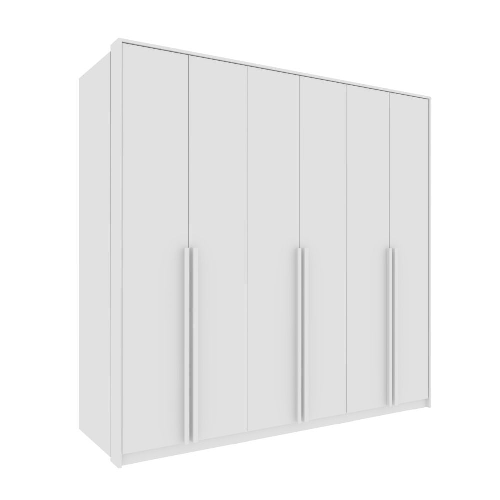 Guarda Roupas Tcil Master C/PES 6P 6G Neve