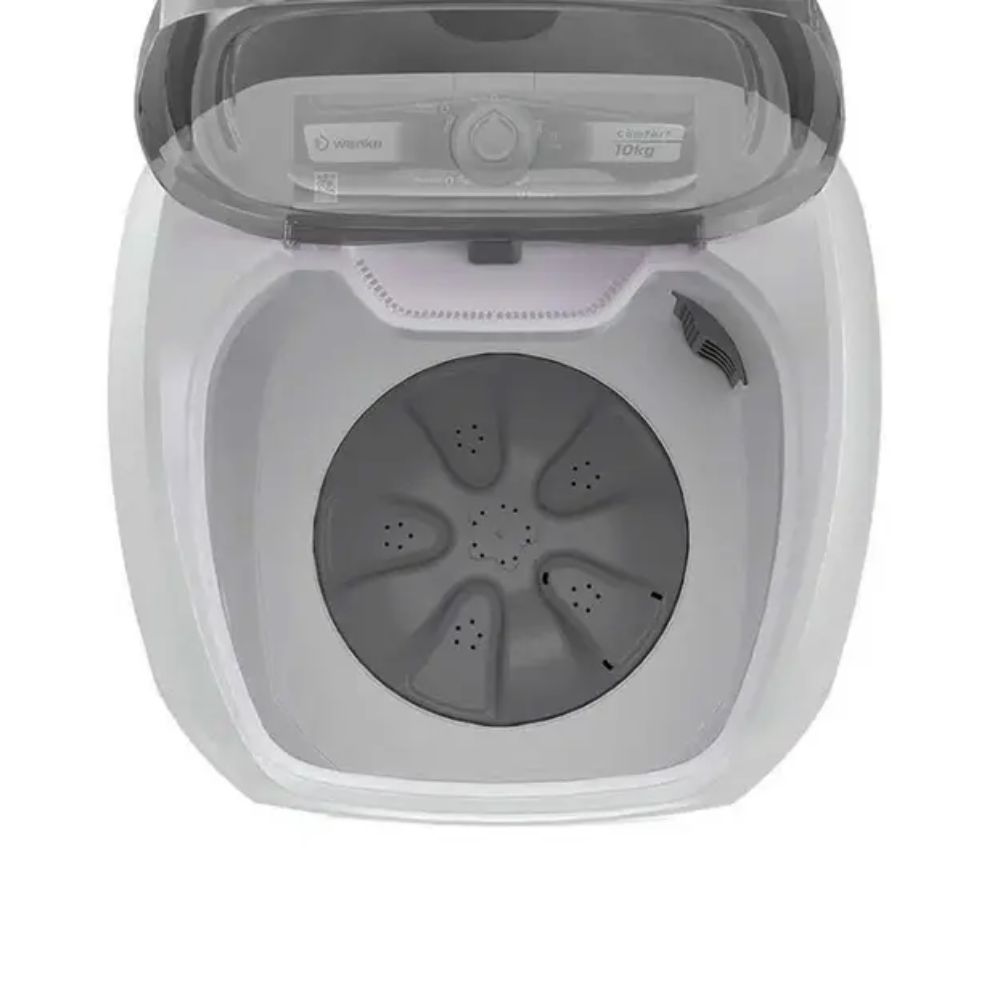 Lavadora de Roupas Wanke Comfort 10Kg LWBE100T Branco 220 V