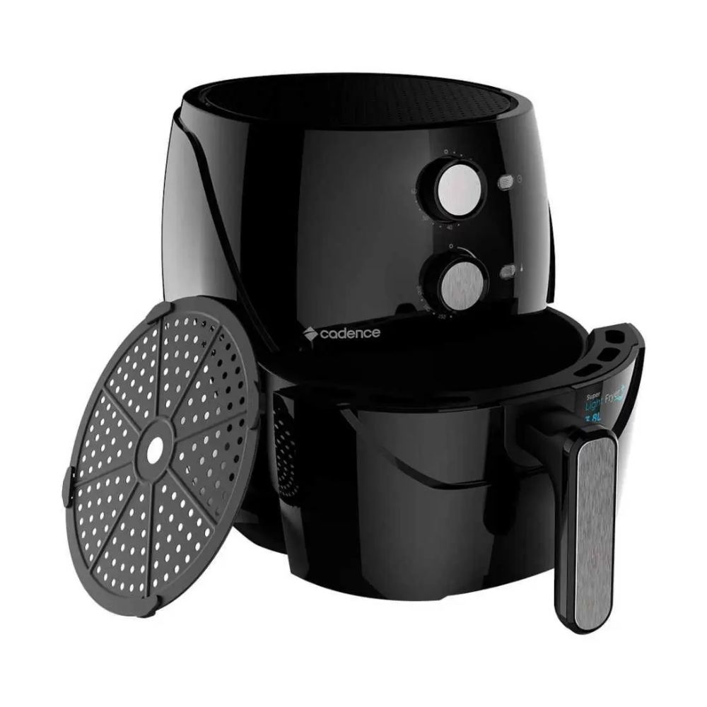 Fritadeira Air Fryer 3,8L Super Light Preta FRT555 220V Cadence