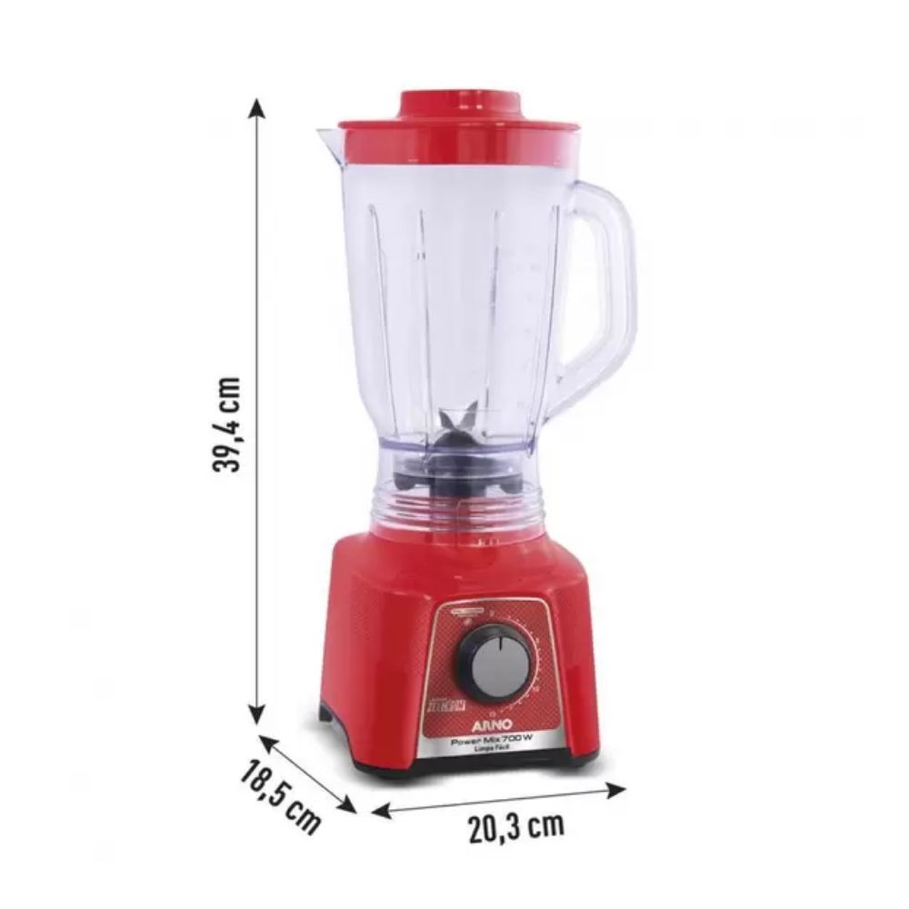 Liquidifcador Power Mix Limpa Facil LQ34 700W Arno