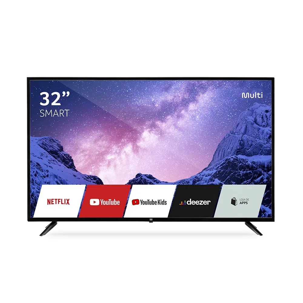 Tela Smart Tv Multilaser 32'' C/receptor Tl026 Hd Hdmi Usb