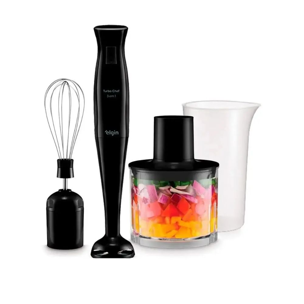 Mixer Elgin Mix20 Turbo Chef 3 Em 1 220V Preto