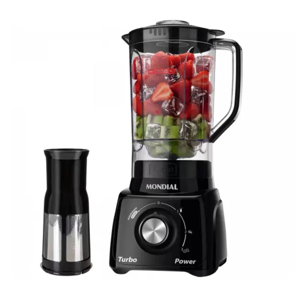 Liquidificador Mondial Turbo Power L-99FB 500W Preto