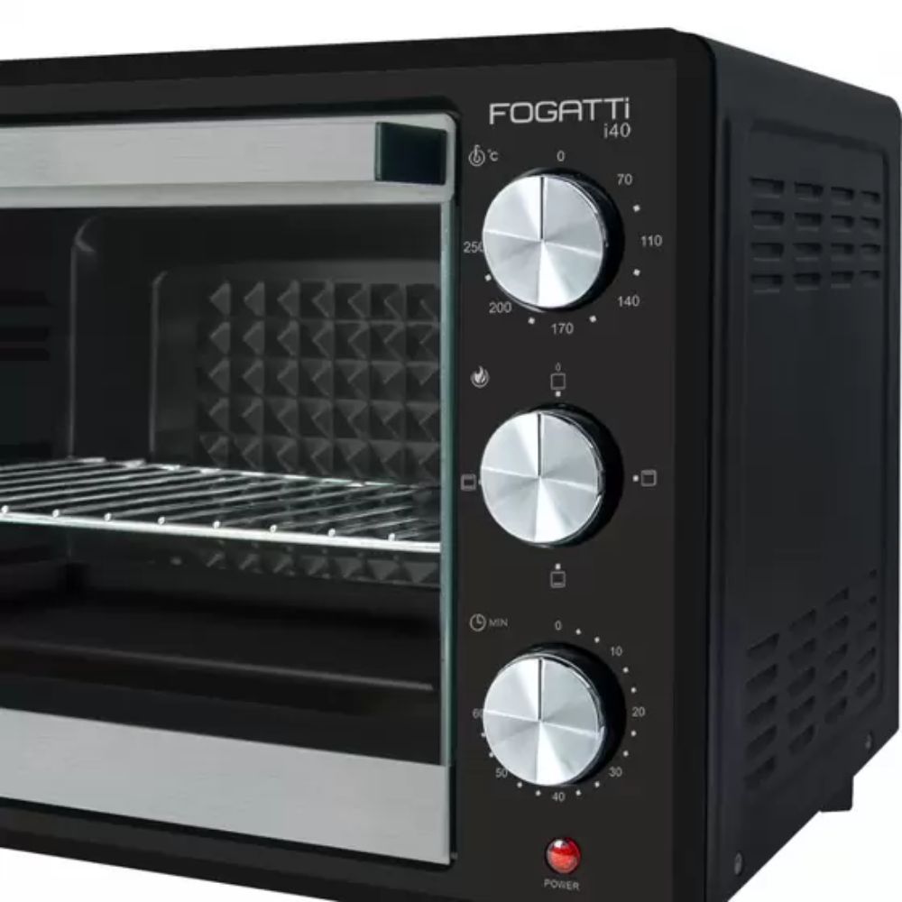 Forno Elétrico Fogatti 40 Litros Preto 220V