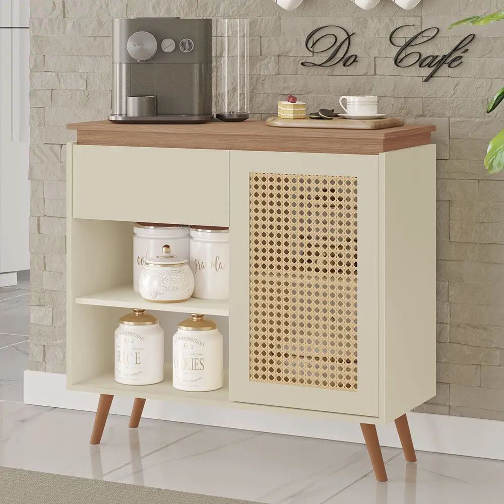 Buffet Tuboarte Bourbon Off White/Freijo