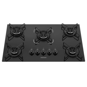Cooktop Itatiaia Essencial 5 Bocas Preto Bivolt