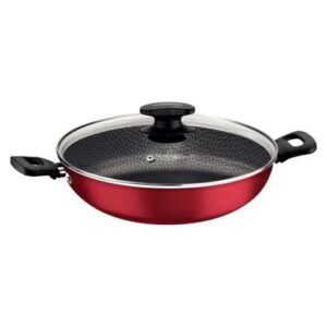 Panela Wok Antiaderente Tramontina Loreto 3,3L Vermelha