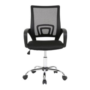 Cadeira Fratini Manchester Light Preto