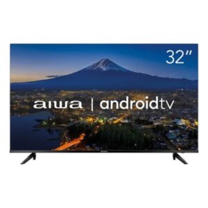 Smart TV AIWA 32” Android HD Borda Ultrafina AWS-TV-32-BL-02