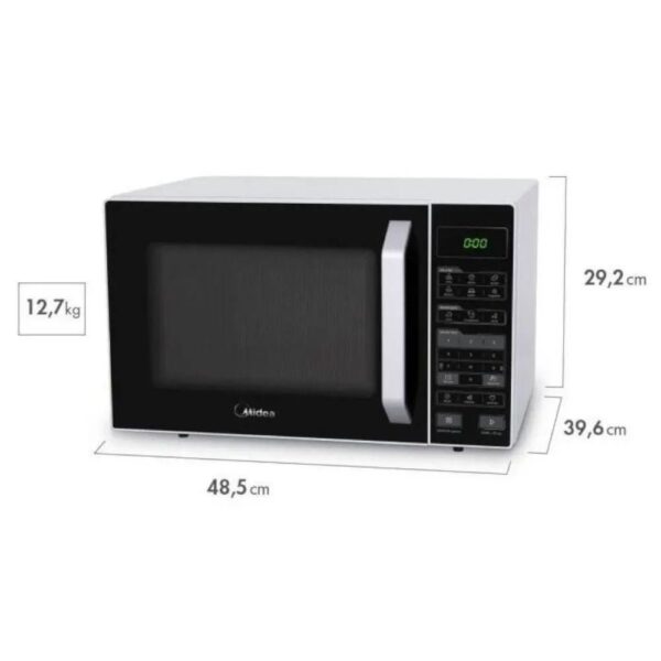Microondas Midea MXSA27 27L Branco - Imagem 6