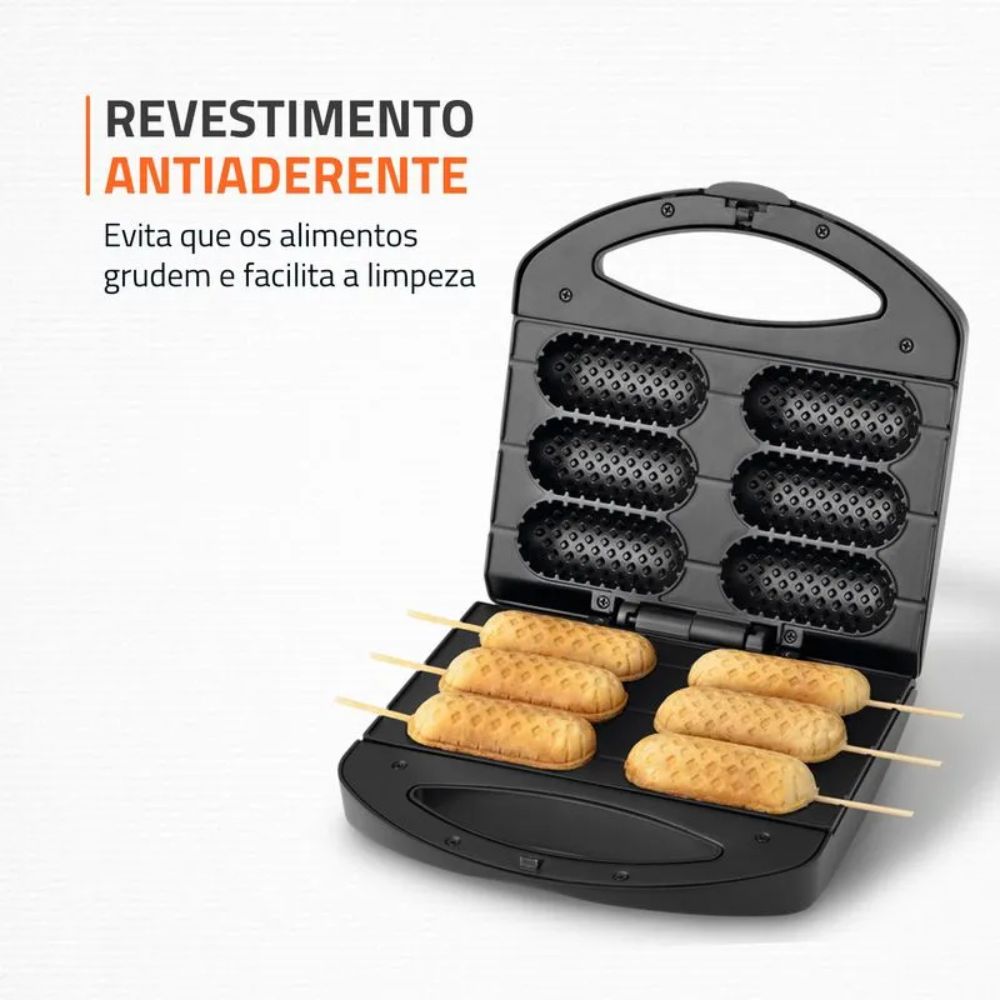 Crepeira Mondial Pratic Crepe & Hot Dog CP-01 - Imagem 4