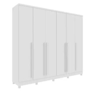 Guarda Roupa Sevila com 6 Portas 8 Gavetas Tcil